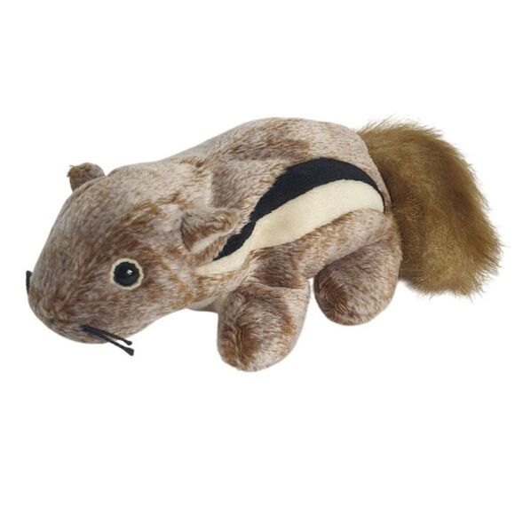 Vintage Ty Beanie Chipper Chipmunk Squirrel 7.5" Baby Plush '99 Edition Retired - Picture 1 of 7